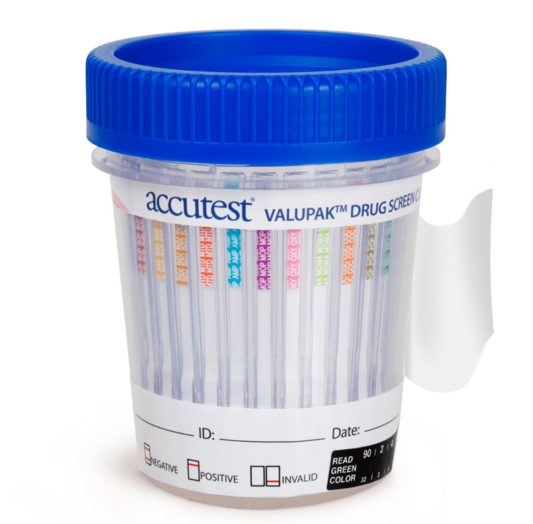 accutest-valupak-drug-test-cup12 Panel Urine Adulteration Test