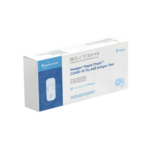 Healgen Rapid Check Covid-19/Flu A&B Antigen Test