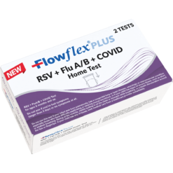 Flowflex Plus RSC Flu A/B Covid 19 4-in-1 Home Test