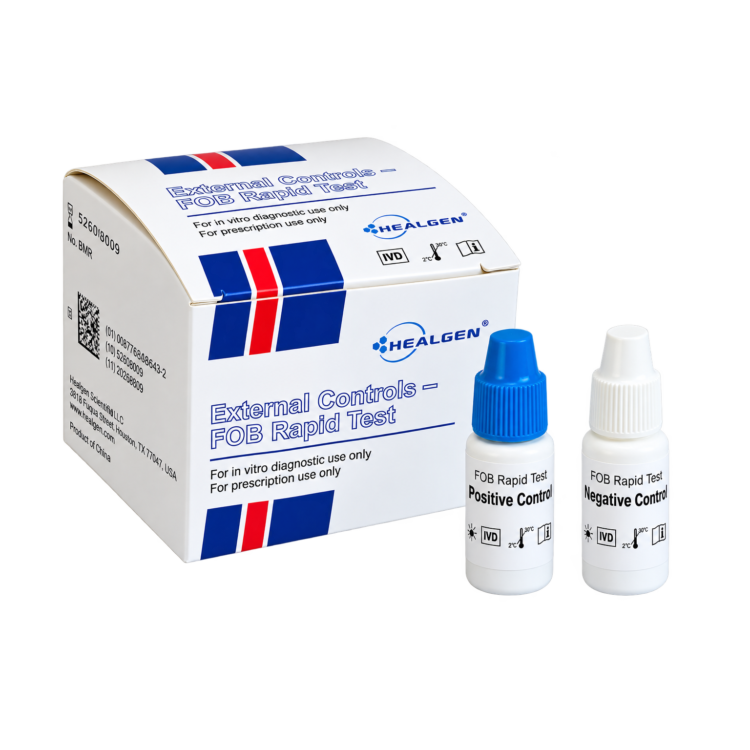 External Controls – FOB Rapid Test positive and negative control bottles, CSC47