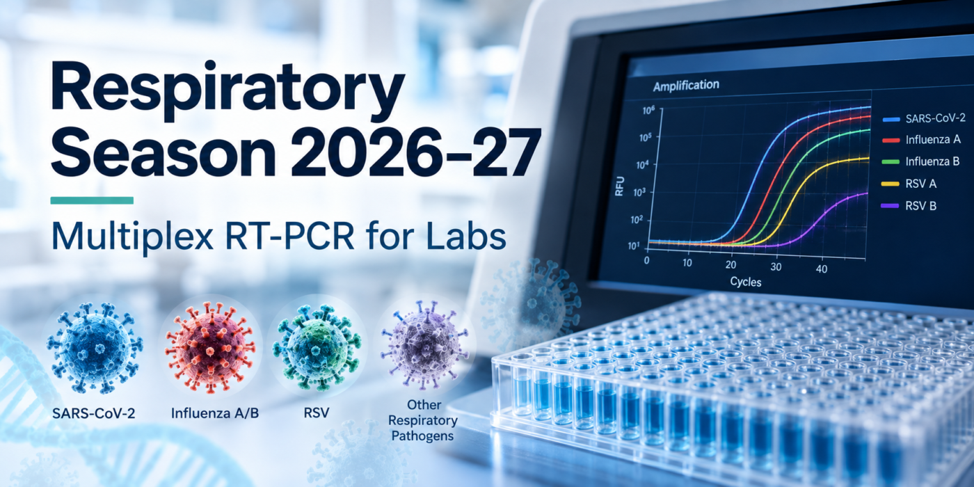 Multiplex RT-PCR respiratory testing workflow for the 2026-27 respiratory season
